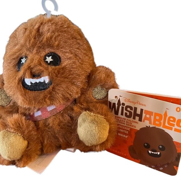 Chewbacca Disney Parks Wishables Plush – Millennium Falcon: Smugglers Run - Picture 2 of 3